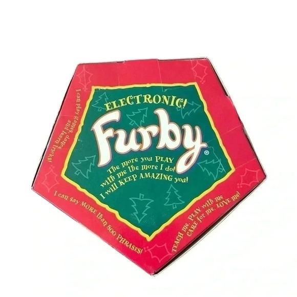 Christmas Furby SPECIAL LIMITED EDITION Tiger 1999 VTG - Picture 2 of 6